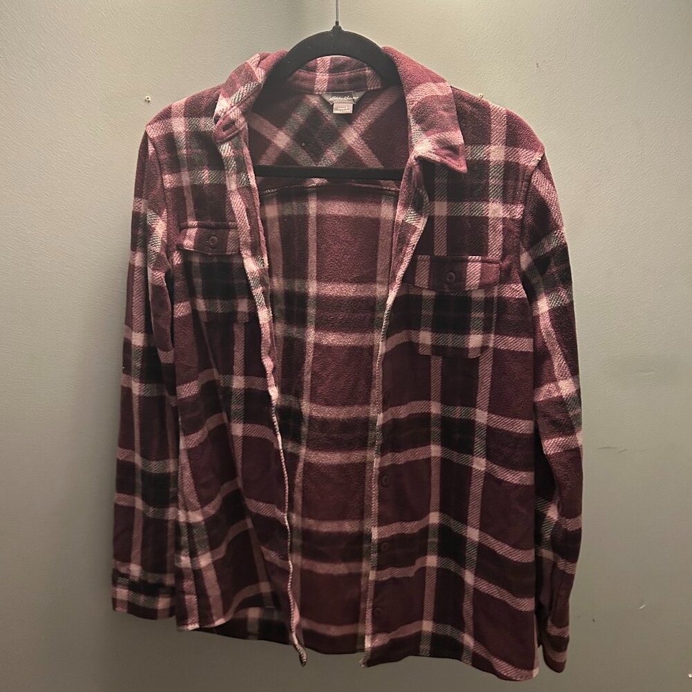 Eddie Bauer women's fleece button up